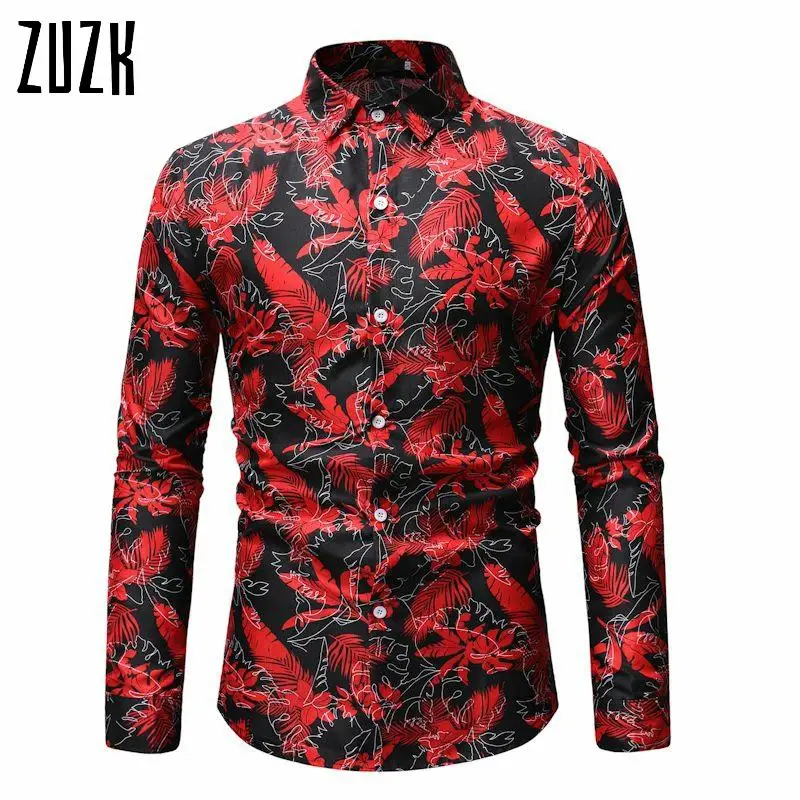 Гавайские мужские рубашки новая модная одежда с уникальным принтом Camisas Hombre