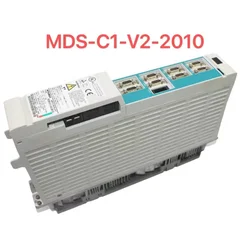 Servomoteur usagé Mitsubishi MDS C1 V2 2010 testé Ok pour contrôleur de système CNC, Module d'amplificateur, marchandise très bon marché 