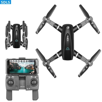 

RC Drone GPS Positioning Quadcopter With 5G 4K HD Wifi FPV Camera Way-point Flying Foldable Helicopter Gesture Photo Video Toys