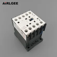 CJX2-K0610 24V 110V 220V 380 Вольт катушка 50/60 Гц 35 мм DIN Rail 6A три полюса 3P 1NO контактор переменного тока