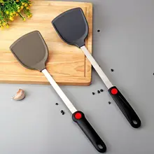 Кухонная посуда из нержавеющей стали антипригарный горшок силиканая лопатка для геля кухонная лопатка пищевой силикагель Чао Чан