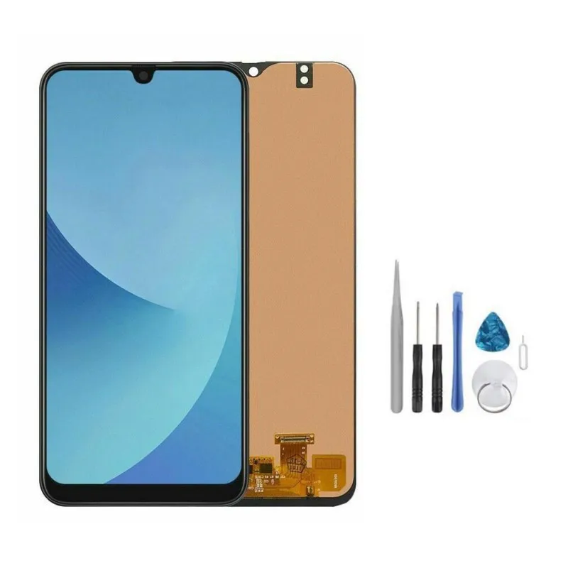 Полное черное Сенсорное ЖК стекло + Инструменты зажим для телефона экран Samsung GALAXY