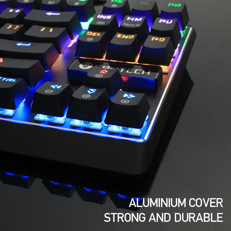 

Mechanical Gaming Keyboard 87 Keys USB Interface Wired LED ABS Anti-interference ING-SHIPPING