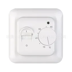 220V 16A Electric Floor Heating Room Thermostat Temperature Controller Warm Regulator Mechanical Manual Operation