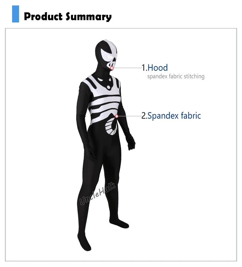 Kamen-Rider-Shocker-Combatman-Skeleton-Black-and-White-Spandex-Lycras-Full-Body-Zentai-Suit-UncleHulk-Version-3-12