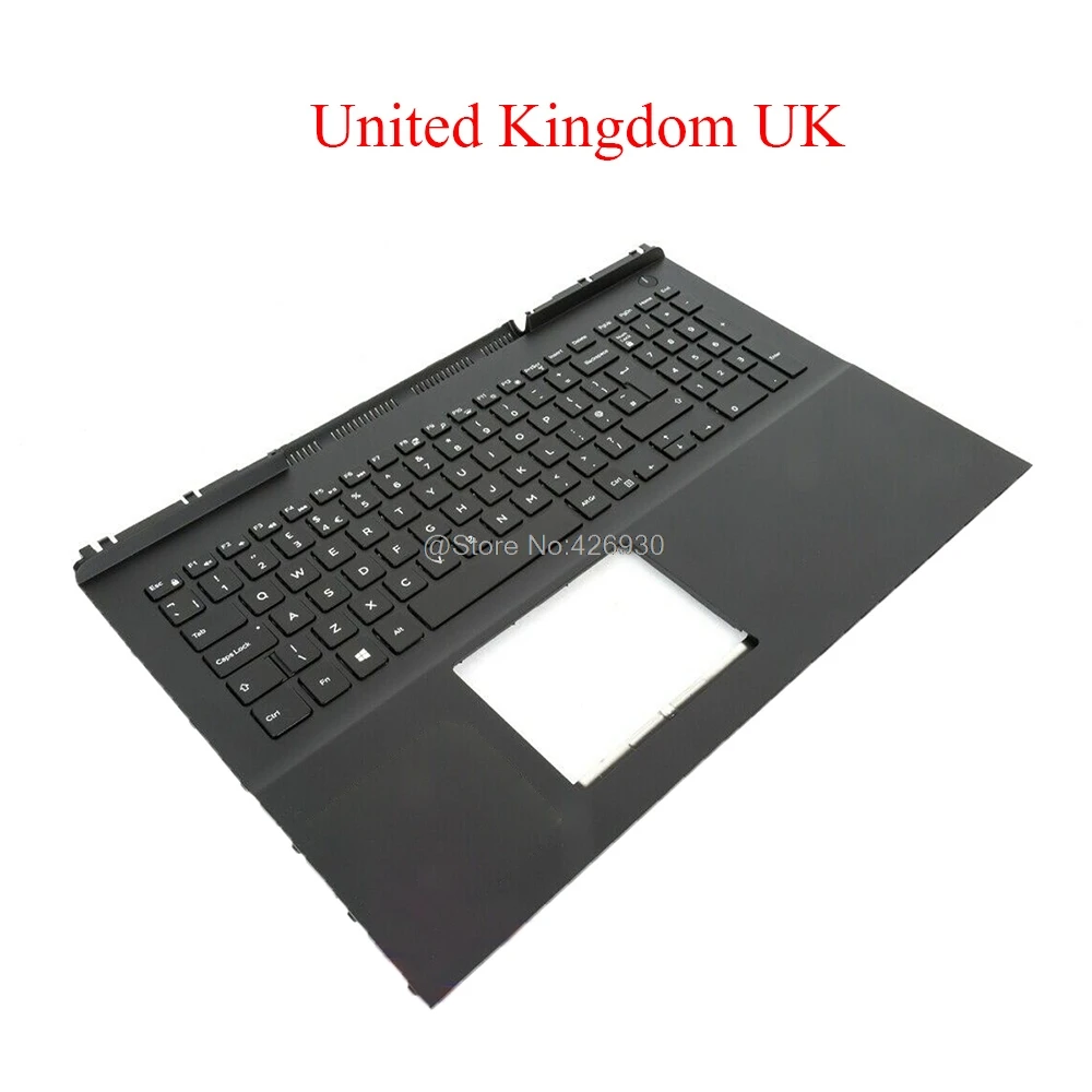 Ноутбук Palmrest US UK RU SW HB GR клавиатура для DELL Inspiron 15 7566 7567 0MDC8K 03G9J3 0KWWW8 0RCT3D 02P9G1 073YP6