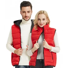 Пуховый хлопковый жилет для мужчин и женщин заказной печатный логотип осенне-зимнее короткое пальто пара зимнее пальто теплая хлопковая одежда