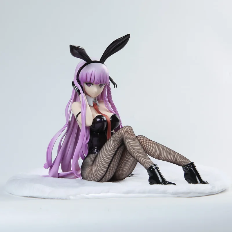 Свободный Danganronpa Kyoko Kirigiri Bunny Ver. Игрушечных пластиковых экшн фигурок из фигура аниме модель игрушки сексуальная девушка Рисунок Коллекция куклы - Цвет: HARD WITH BOX