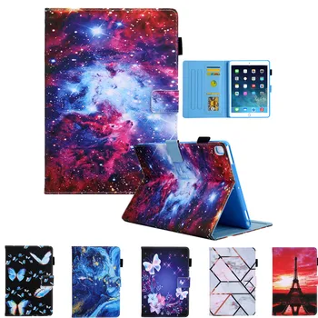

Print PU Leather Case For iPad AIR 1 2 3 4 Pro 11 10.5 10.9 Inch 7th 10.2 8th 2020 2017 2018 2019 9.7 Mini 2 3 4 5 Tablet Cover