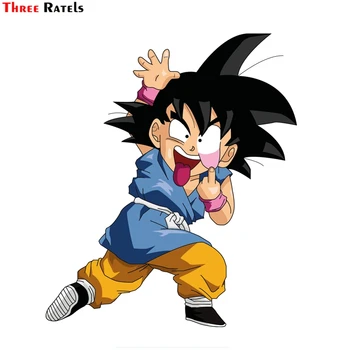 

Three Ratels FTC-938 dragon ball kid goku car Wall Stickers for Kids Rooms Home Wall Decor DIY Fridge stickers Room Decoration