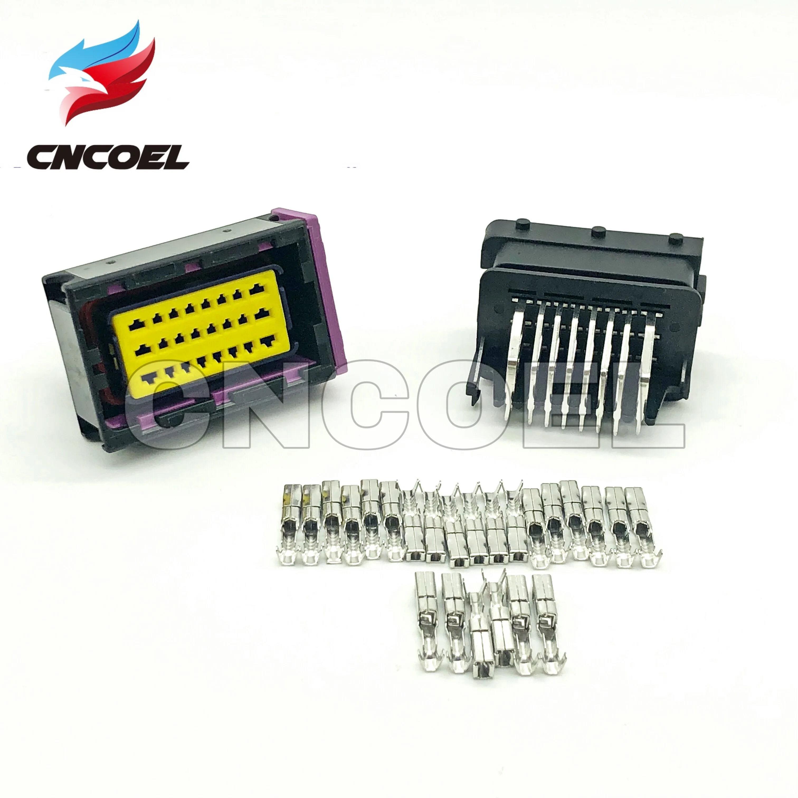 

FCI ECU Connector 24 Pin 24 Way Male And Female automotive Housing Sealed Connectors Plug Socket 211PC249S8005