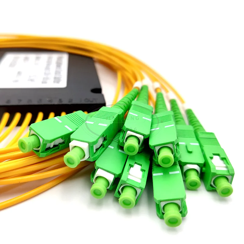 1x8 ABS коробка модуль Тип SC/APC разъем волоконно оптический PLC