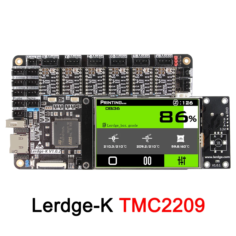 3DSWAY 3D принтеры материнская плата LERDGE K ARM 32Bit Управление Доска с 3 5 &quotсенсорный