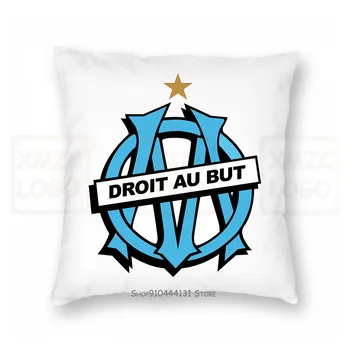 

Men Pillow case Olympique De Marseille France Soccer Tops O Neck Adult Women Women Men