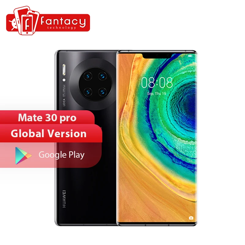 Глобальная версия смартфона HUAWEI Mate 30 Pro 8 Гб 128 ГБ 256 тройная камера 40 МП