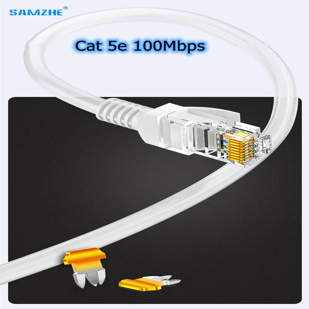 Прочный Ethernet-кабель RJ45 Cat5e Lan-кабель сетевой кабель для Cat5 компьютеров и
