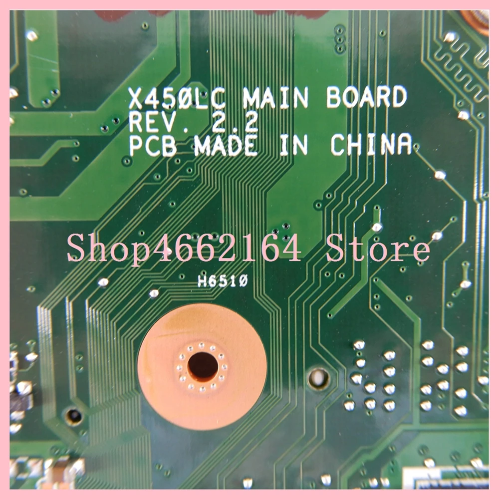 astounding  X450LA motherboard I5-4200U/AS Onboard 4GB RAM mainboard For ASUS A450L X450L X450LD X450LC Laptop 