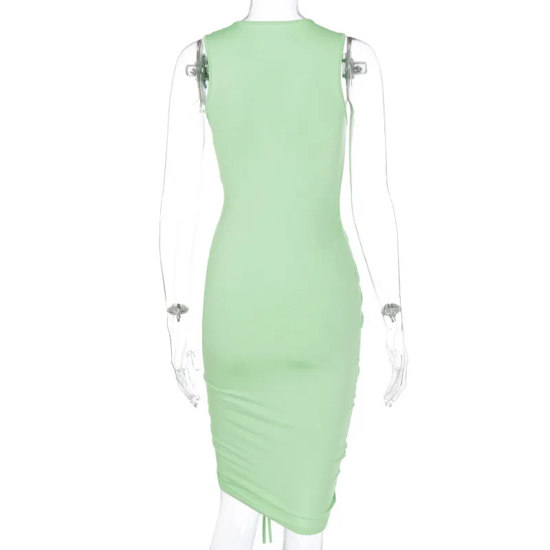 sleeveless mini short dress15