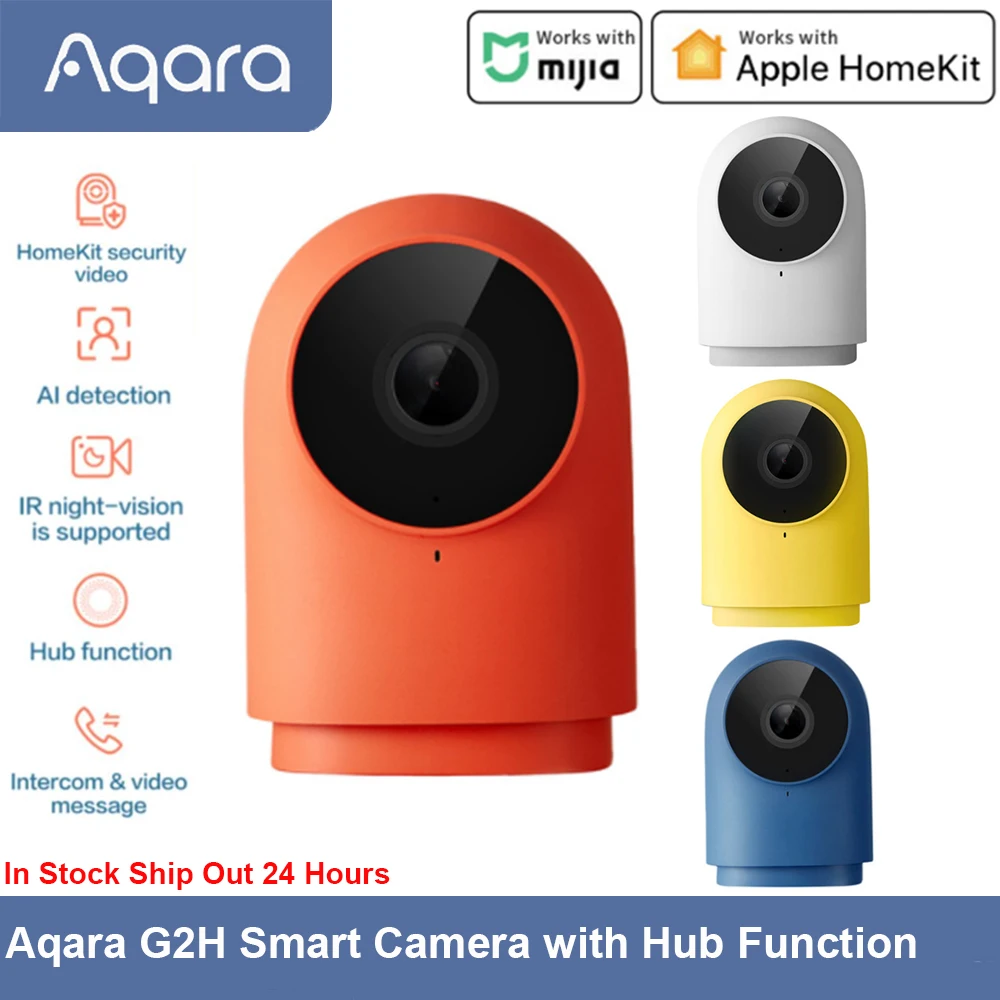 Умная камера Aqara G2H Zigbee инфракрасная с разрешением 3 0 P ночным видением