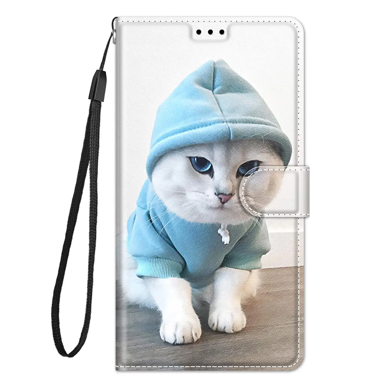 For Samsung Galaxy A21s Leather Flip Case A10 A20 A20E A30 A30S A40 A50 A50S A70 A12 A11 A51 A71 Luxury Phone Wallet Cover Etui kawaii phone cases samsung Cases For Samsung