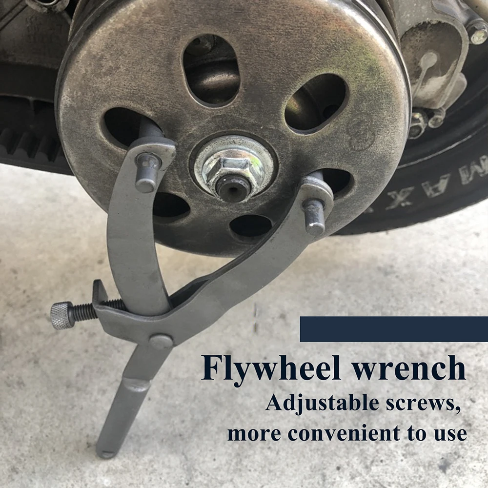 

Y-TYPE Aluminum Alloy For Scooter Motorcycle Motors Variator Remover Scooter Belt Disc Clutch Flywheel Pulley Sprocket Spanner