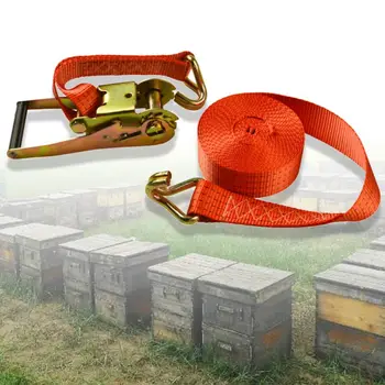 

Durable Beehive Bundle Safety Hive Fastening Strap Tire Fixed Bindling Belt Transfer Lock Truck Rope Tie Beekeeping Tool