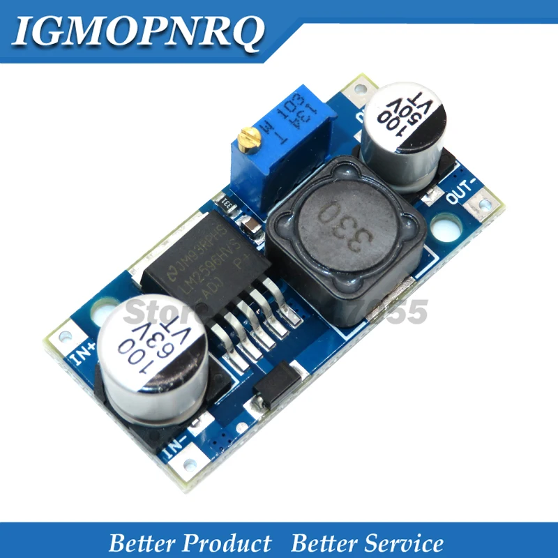LM2596HVS LM2596 HV LM2596HV DC-DC Регулируемый понижающий модуль преобразователя 4,5-50 в до 3-35 в ограничитель LM2596HVS LM2596 HV LM2596HV DC-DC Регулируемый понижающий модуль преобразователя 4,5-50 в до 3-35 в ограничитель