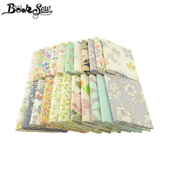

Booksew 25x160cm 100% Cotton Fabric Printed Flowers Telas Patchwork Tissu DIY Quilt Cloth Sewing Cushion Textile Stoffen Dress