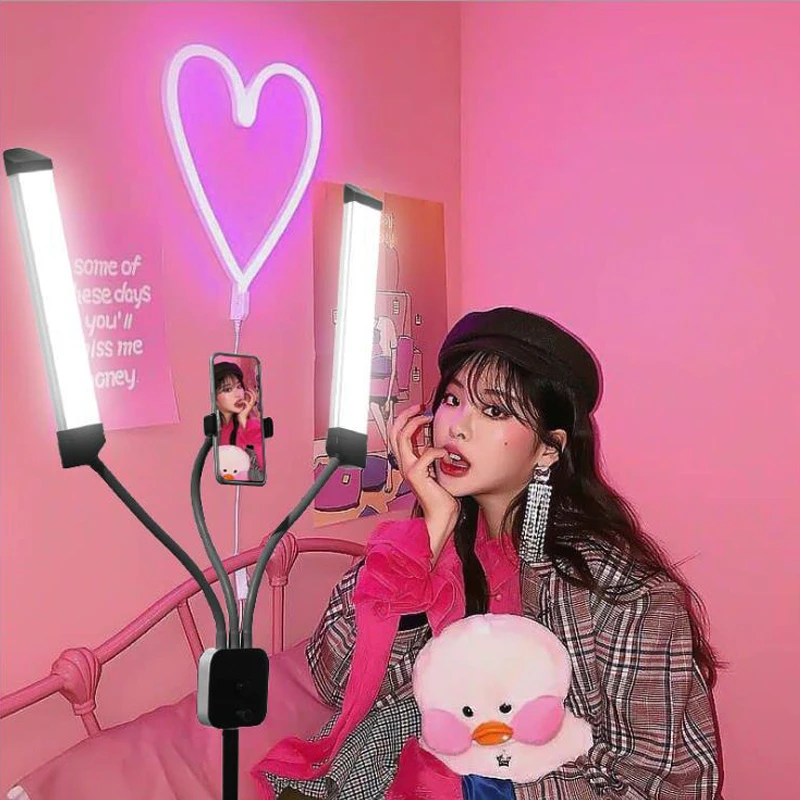 MAMEN Selfie Ring Light светодиодный приглушаемая Фотографическая подсветка для Youtube Studio