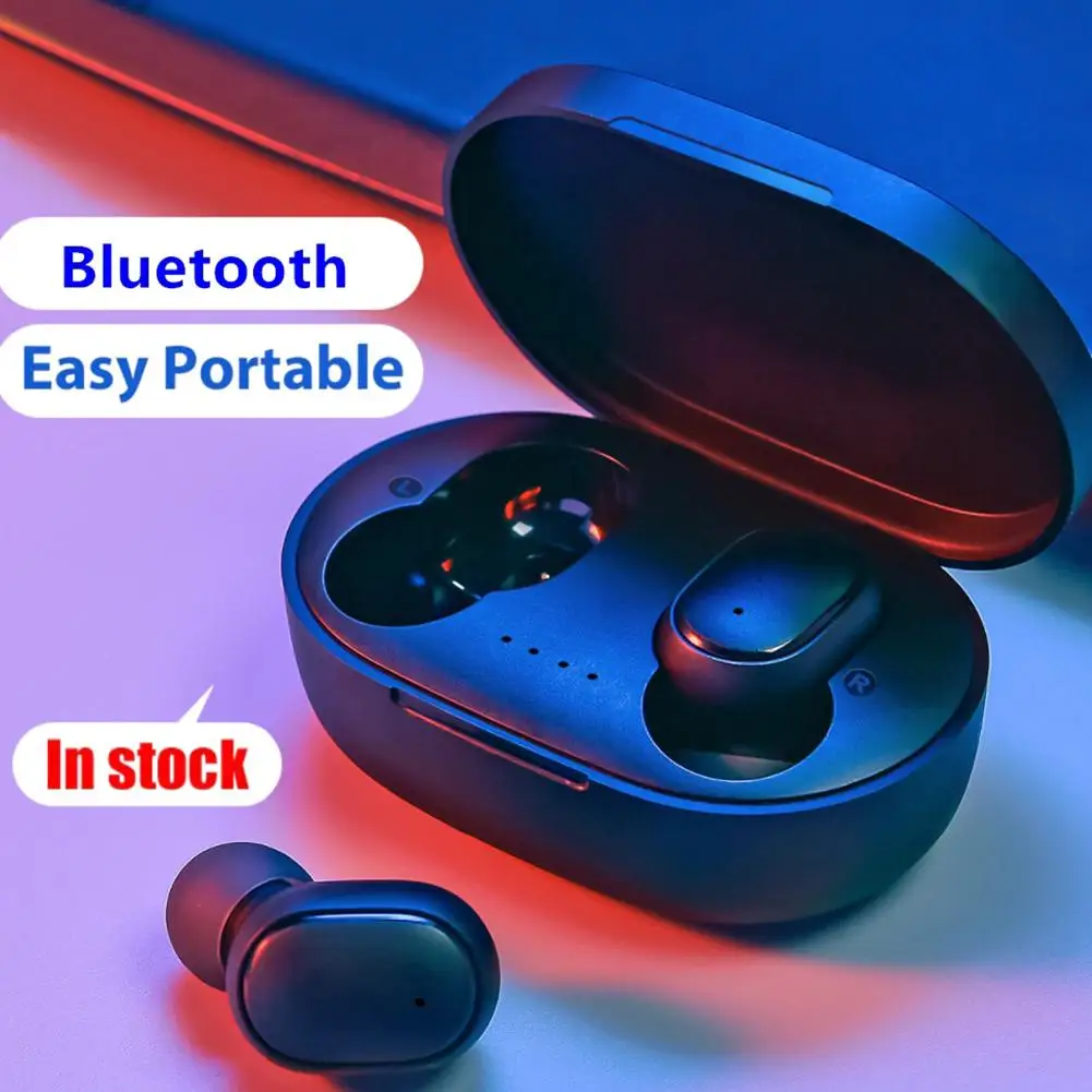 bluetooth earphone Headsets For Redmi Air Dots Wireless Earbuds 5 0 TWS Earphone Noise Cancelling Mic headphones for Xiaomi