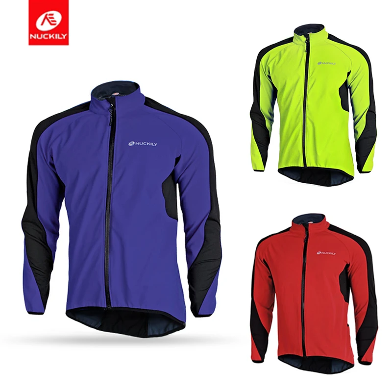 

Nuckily Long Sleeves Cycling Jersey Team Winter Thermal Fleece MTB Roupa Ciclismo Masculino Bicycle Cycling Clothing Men Jacket