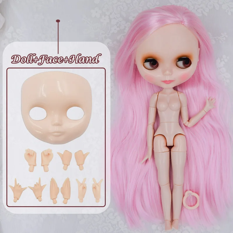 FHNBL15 Neo Blyth кукольные по индивидуальному заказу NBL блестящее лицо, 1/6 OB24 BJD мяч шарнирная кукла на заказ куклы для девочек, подарок для сбора NBL23 - Цвет: FHNBL15