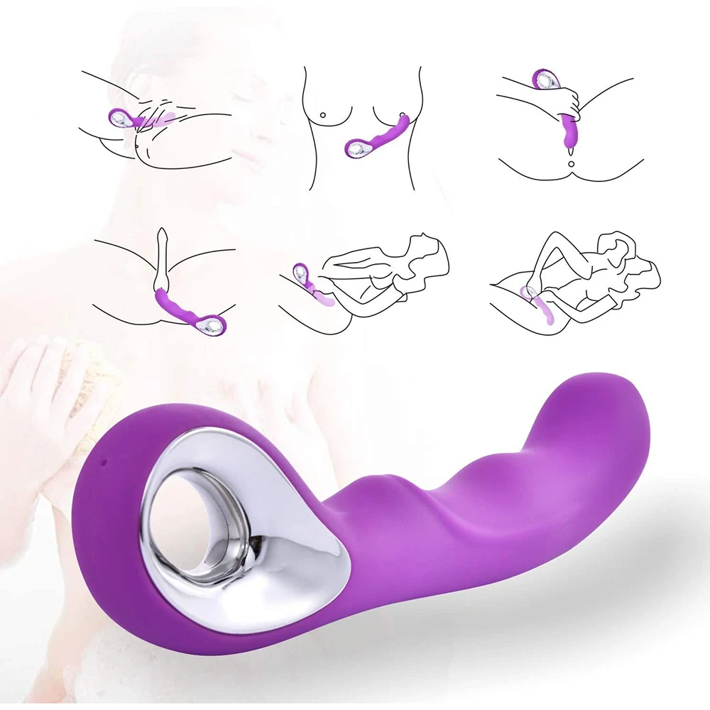 10 Speeds Silicone USB Rechargeable Waterproof AV Wand massager G Spot Vibrators Powerful Erotic Clit Vibrator Sex Toy for | Красота и