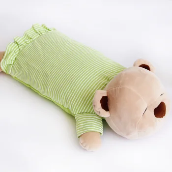 

0-3Years Baby Newborn Pillow Anti-Partial Head Cotton Buckwheat Cartoon Lengthening Stereotype Toddler Toy Baby Decoration Room