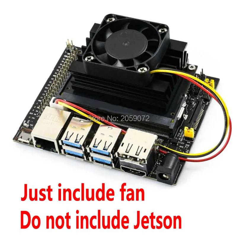 Jetson nano fan 4010 5V de refrigeración, para Jetson Nano, 5V, 3 pines