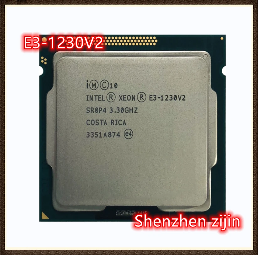 Intel Xeon E3 1230 V2 E3 1230v2 E3 1230 V2 3 3 Ghz Quad Core Cpu Processor 8m 69w Lga 1155 Computer Cables Connectors Aliexpress