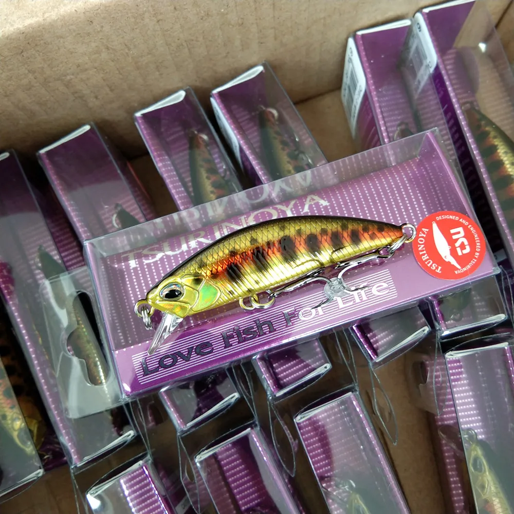 TSURINOYA dw63 14PCS Sinking Minnow Fishing lure 5g/50mm Artificial