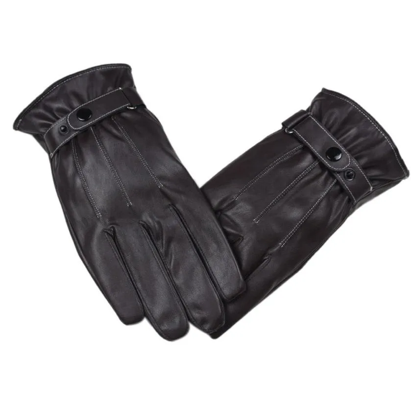 Женские мужские роскошные кожаные перчатки Audlt сохраняющие тепло зимние водительские перчатки рукавицы из кашемира спортивные женские перчатки аксессуар