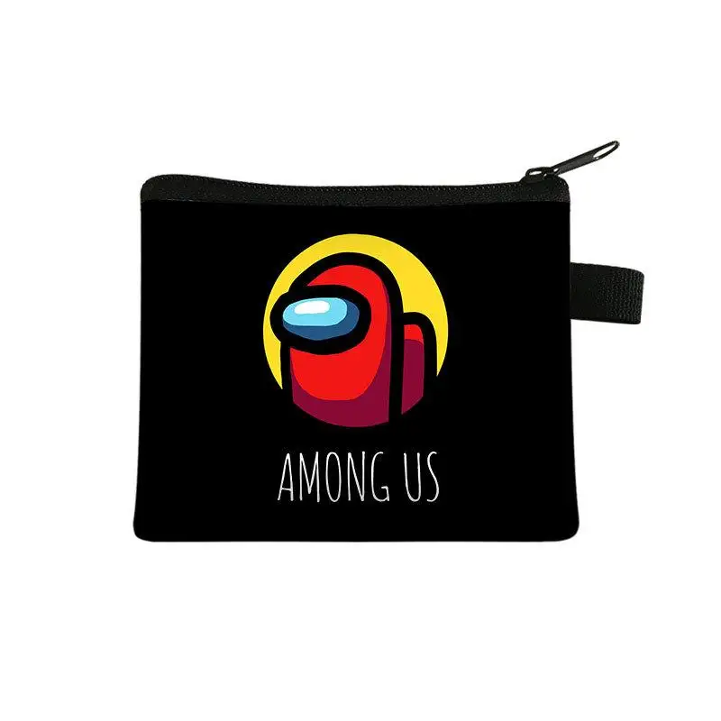 Cartera portátil de hombre lobo para niños y niñas, Cartera de 38 estilos, con monedero de Anime, soporte de tarjeta con clave multifunción, 1 unidad