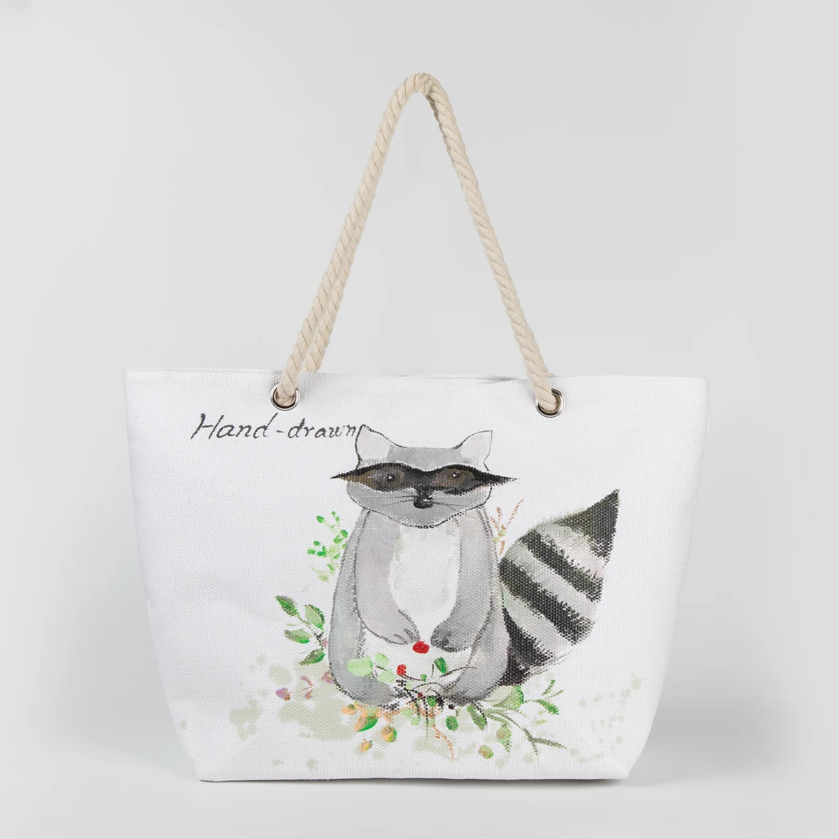 100% искусственная ручная Раскрашенная модная пляжная сумка зеленая Удобная