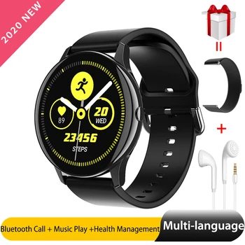 

Smart Watch for Women Play Music Bluetooth Call SMARTWATCH LIKE SAMSUNG Android Watch Heart Rate Custom Watch Faces VS DT88 Pro