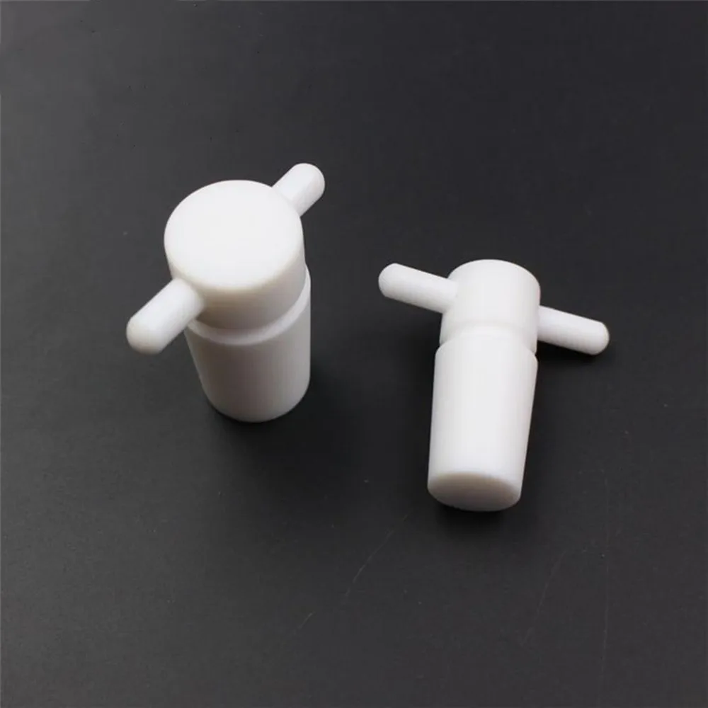 

1pcs Lab 14/16/19/24/29/34# teflon sealing plug PTFE solid stopper with handle for school experiment