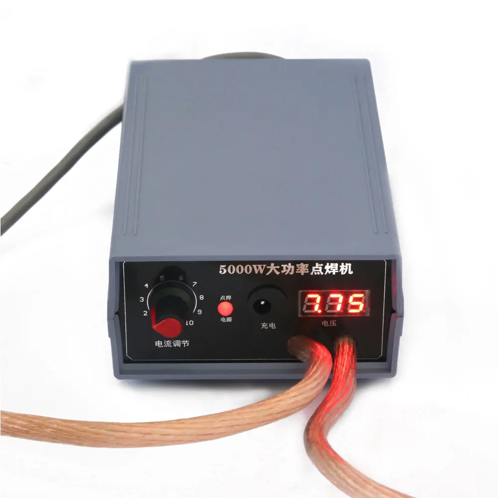 US $61.90 Mini Handheld Portable Battery Spot Welder Kit 5000W High Power Spot Welder Quick Release Adjustable Spot Welding Machine