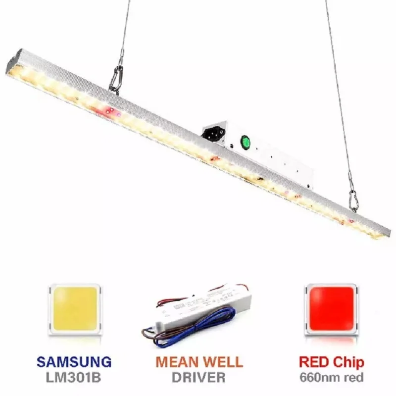 Квантовая Светодиодная панель для выращивания растений Samsung LM301B 660 нм полный