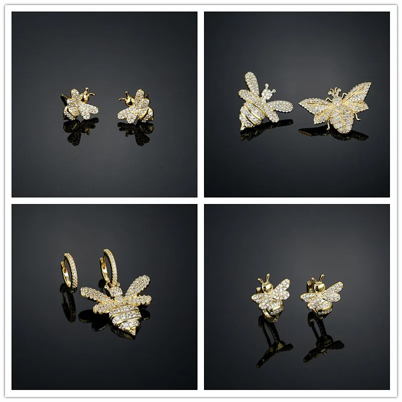 

Jewelries Fine tragus earring jewelry cartilage earring hoop women studs cubic zircon 18K jewelries girlfriend gifts