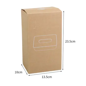 

Simple Oak Cover Tissue Box Draw Carton For HQS-109837