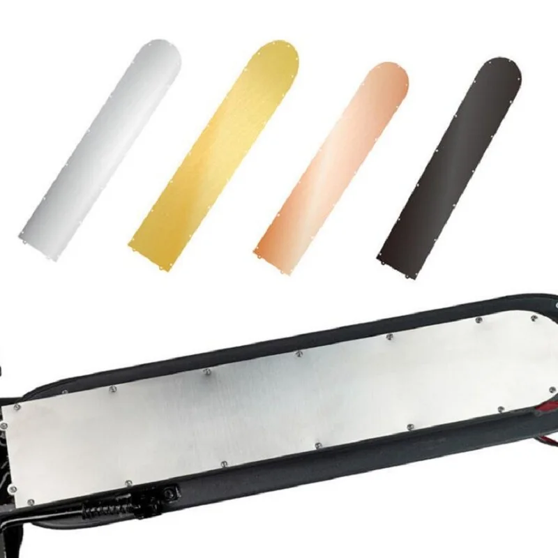 Cubierta inferior de batería para patinete M365/Pro, placa anticolisión, antideslizante, chasis, armadura inoxidable, piezas más seguras