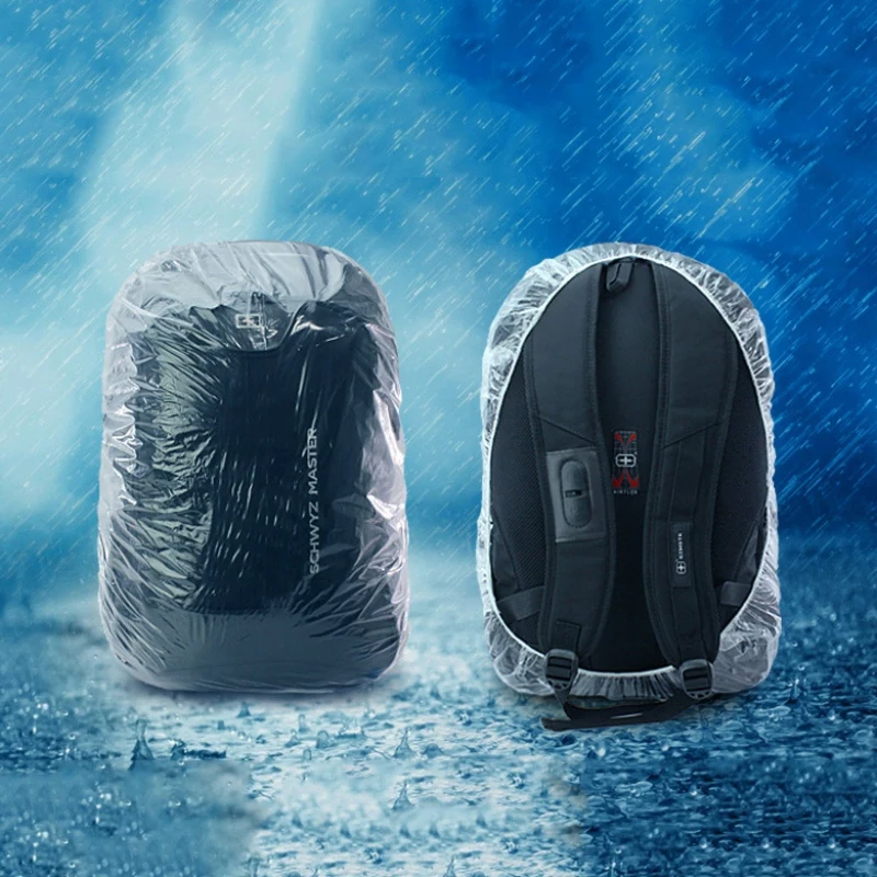 

Dustproof Cover For Camping Disposable Backpack Cover Large Bike Bag Mountaineering Outdoor Raincover Waterproof Rain Cover