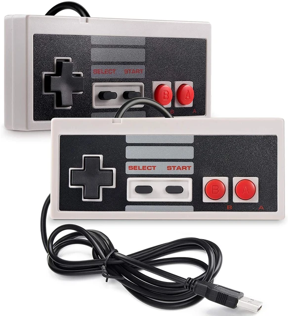 2 pcs Gaming USB Controller Gamepad for Nintendo NES Retrolink Windows PC  Mac - AliExpress