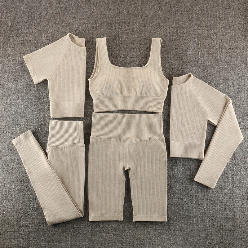 5pcs Khaki